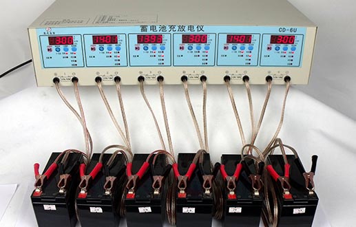 CD-6U充電-7Ah 藍(lán)光UPS蓄電池檢測圖